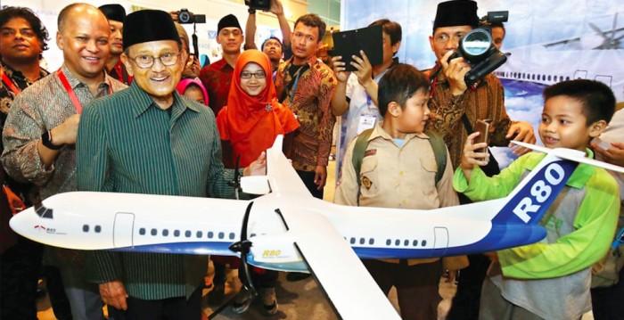 Dapat Dukungan Berbagai Pihak, Apa sih Kerennya Pesawat R80 Karya Pak Habibie?