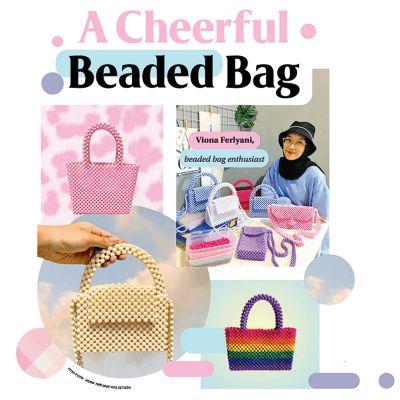 A Cheerful Beaded Bag