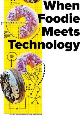 When Foodie Meets Technology